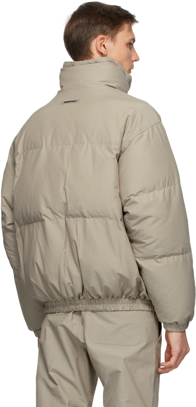 Fear of God ESSENTIALS - Blouson matelassé gris
