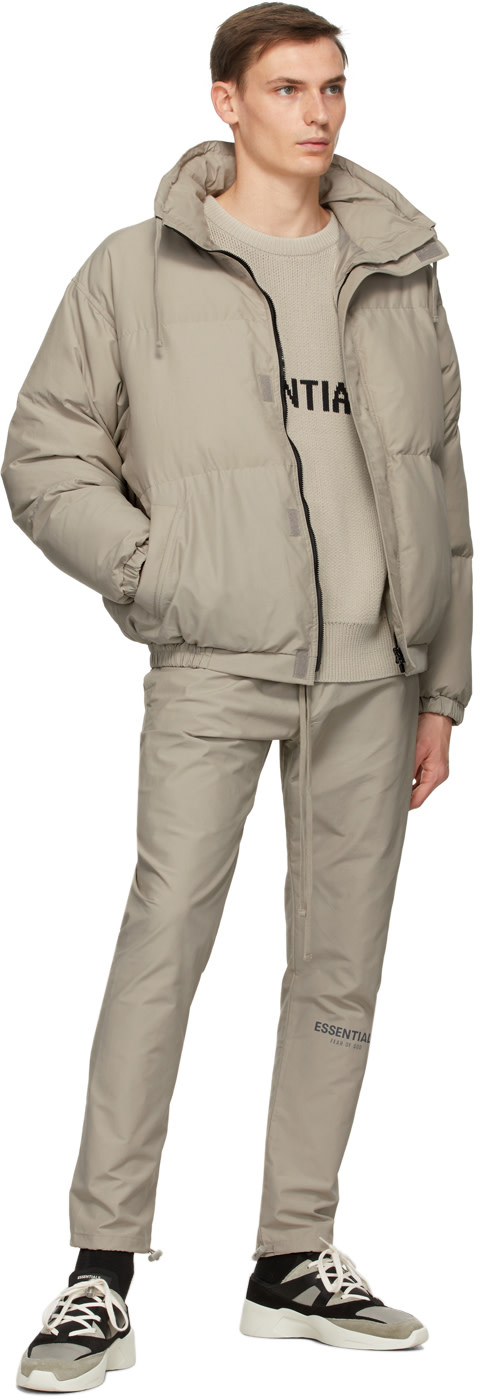 Fear of God ESSENTIALS - Grey Puffer Jacket