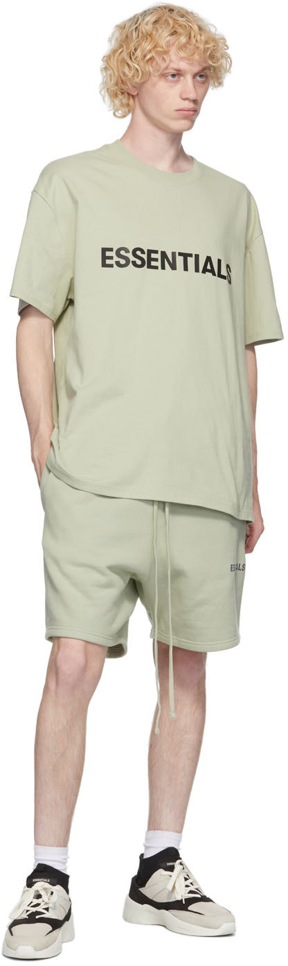 Fear of God ESSENTIALS - Black & Beige Sock Runner Sneakers
