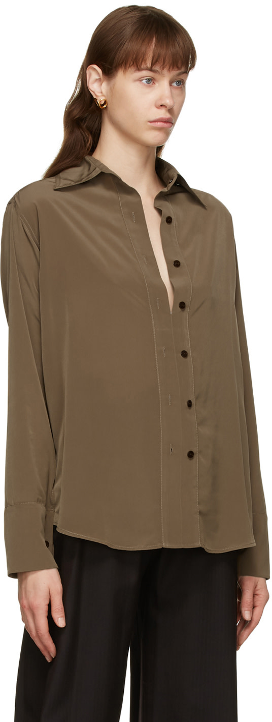 Eftychia - Khaki Closed Shirt