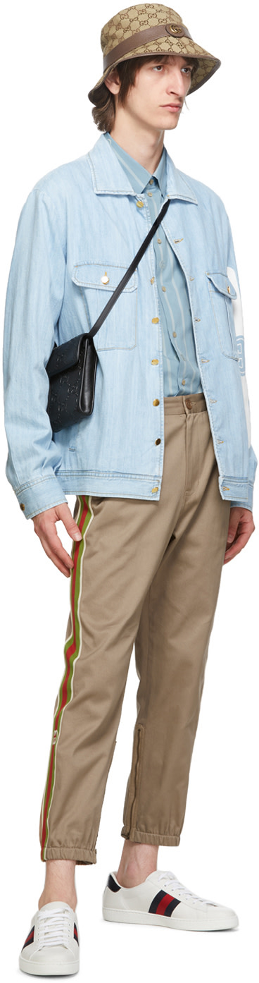Gucci - Blue Denim Vintage Logo Jacket