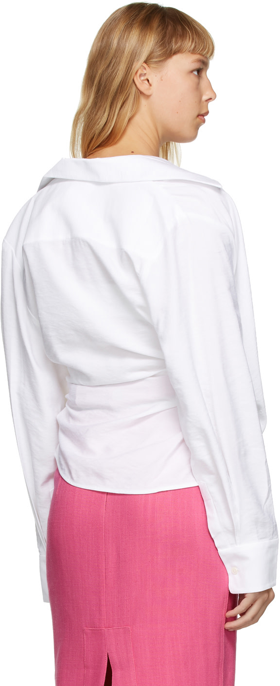 JACQUEMUS - Chemise Bahia blanche