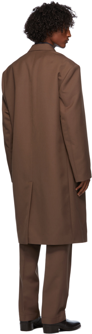 LEMAIRE - Manteau brun Suit