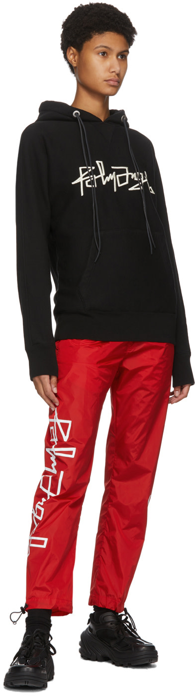 Palm Angels - Pull à capuche Desert noir à logo