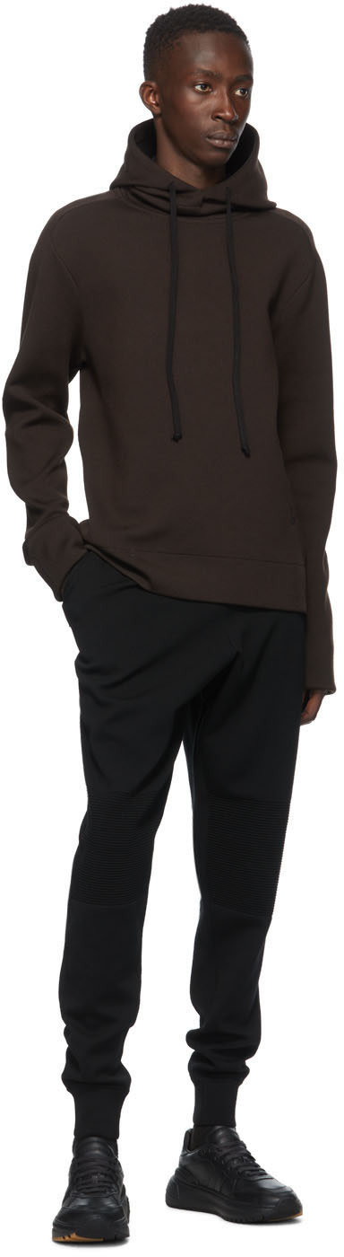 Bottega Veneta - Pull à capuche brun Double-Face