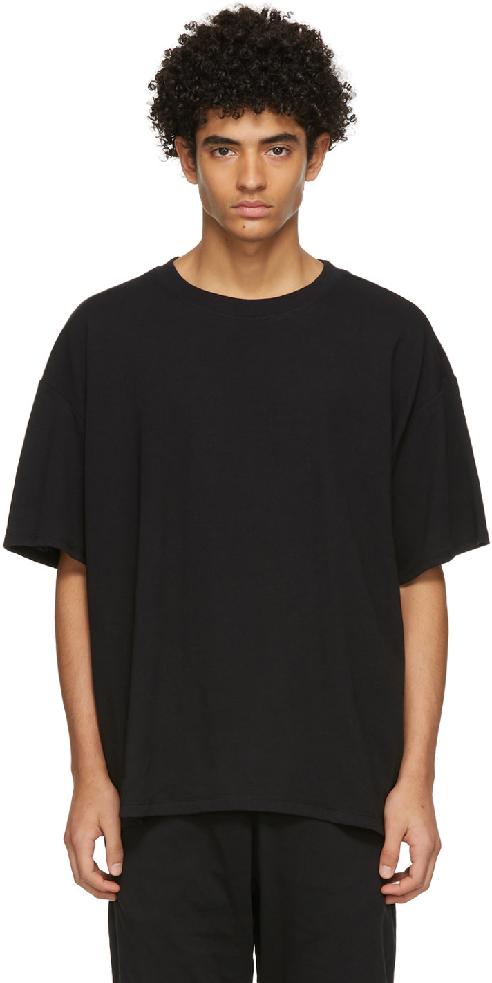 Fear of God ESSENTIALS - Ensemble de trois t-shirts noirs