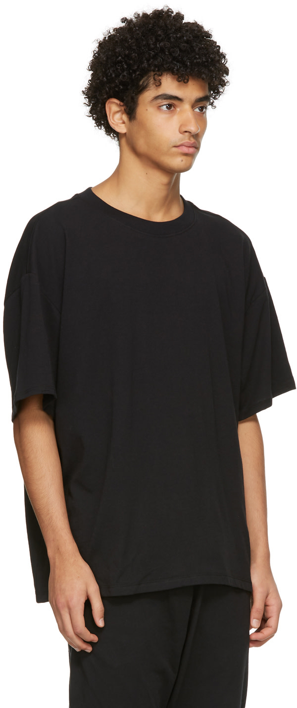 Fear of God ESSENTIALS - Three-Pack Black Jersey T-Shirts