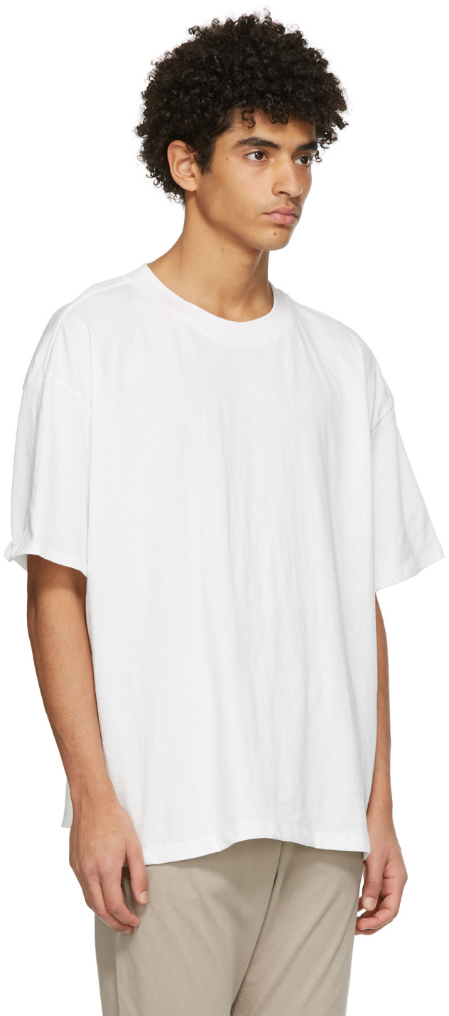 Fear of God ESSENTIALS - 화이트 저지 티셔츠 세트
