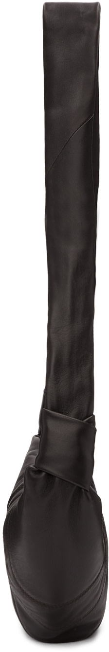 LEMAIRE - Sac brun Small Croissant
