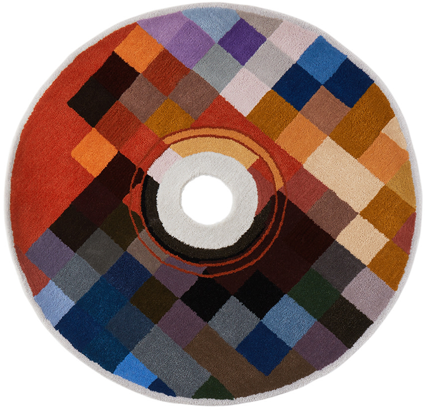 Curves by Sean Brown - SSENSE 익스클루시브 멀티컬러 CD 러그