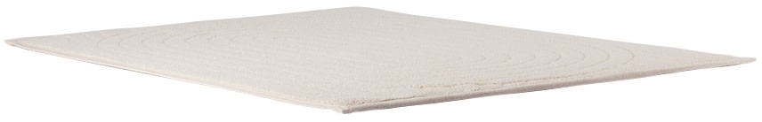 Baina - Tapis de bain Martha beige en coton bio