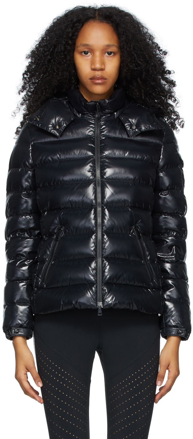 Moncler - 블랙 다운 배디 재킷