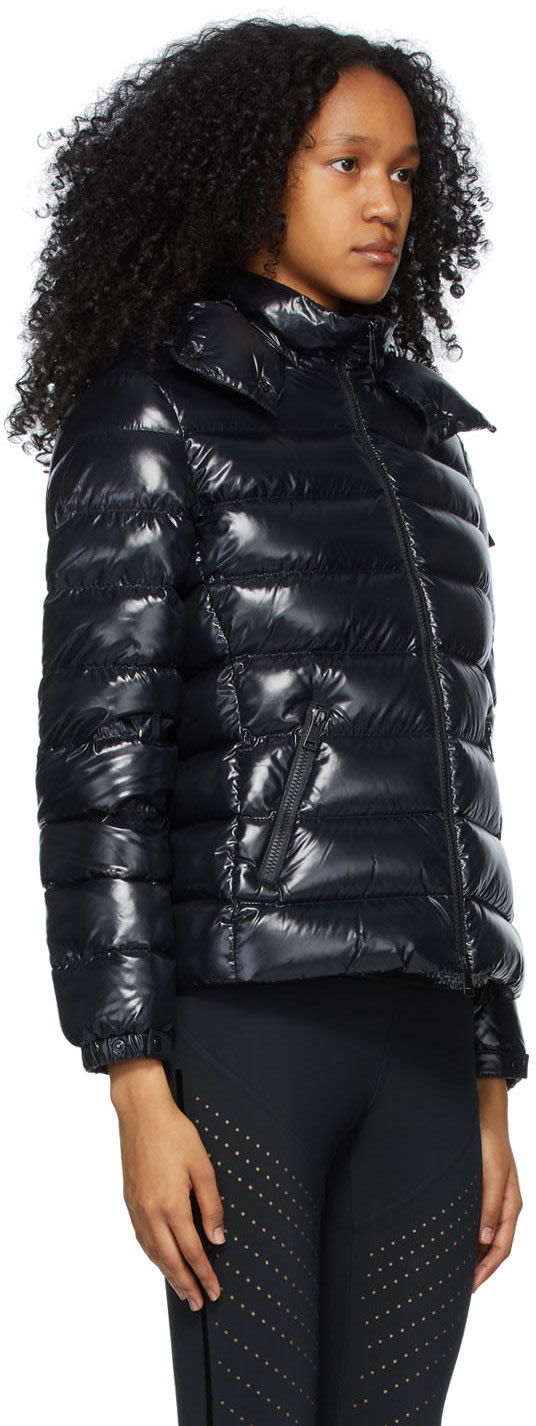Moncler - 블랙 다운 배디 재킷