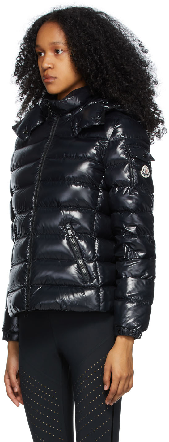 Moncler - 블랙 다운 배디 재킷