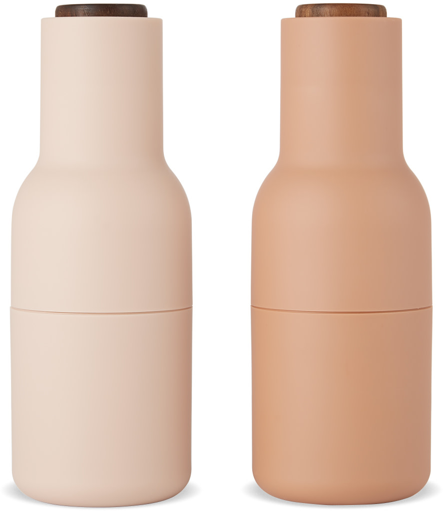 Audo Copenhagen - Norm Architects エディション ピンク ソルト & ペッパー ミル セット