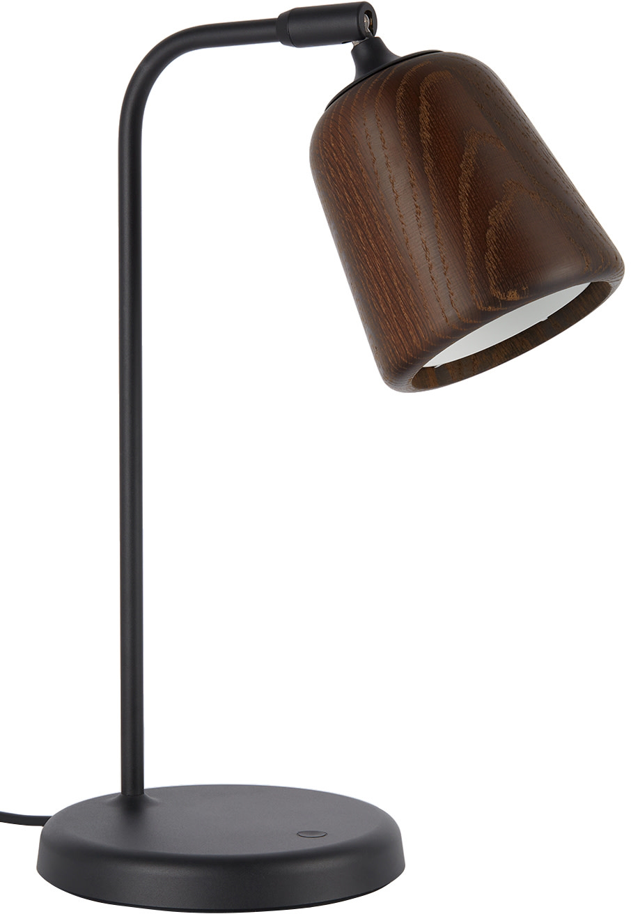 New Works - Lampe de table Material brune en chêne
