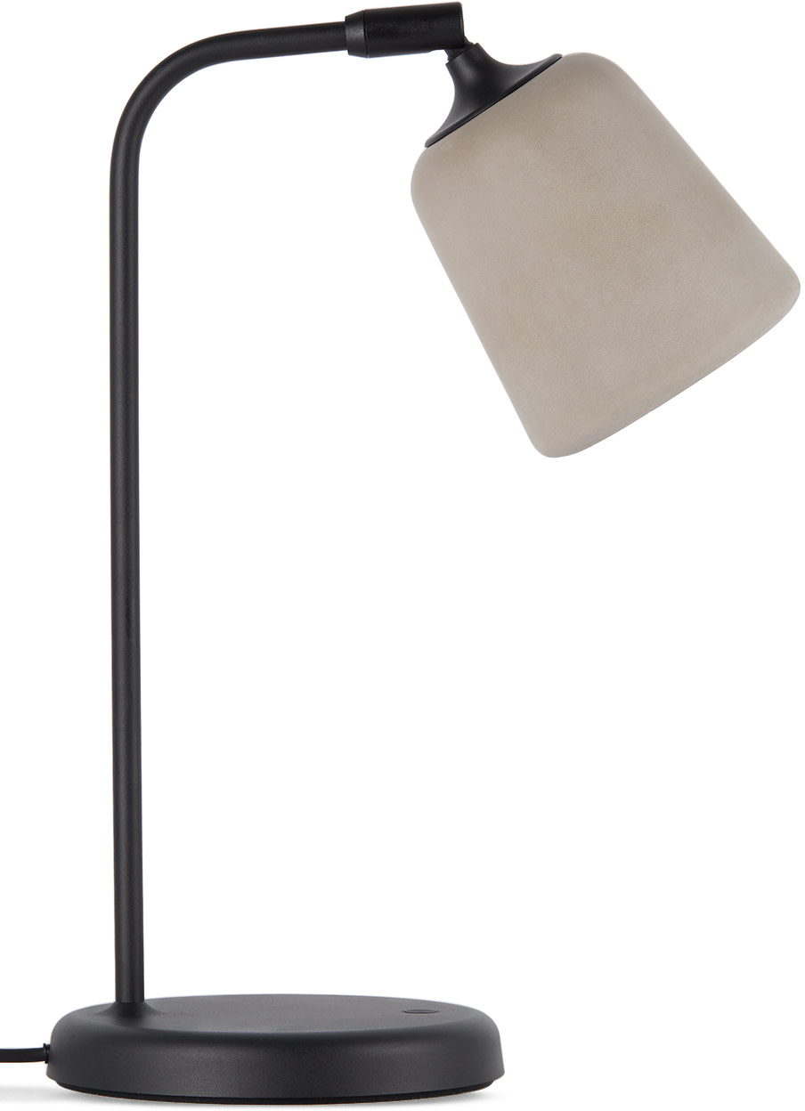 New Works - Grey Concrete Material Table Lamp