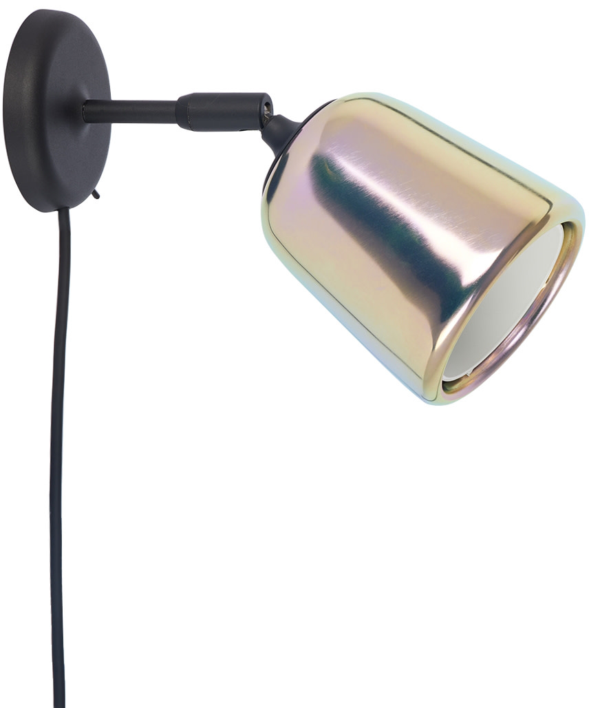 New Works - Yellow Steel Material Wall Lamp, EU