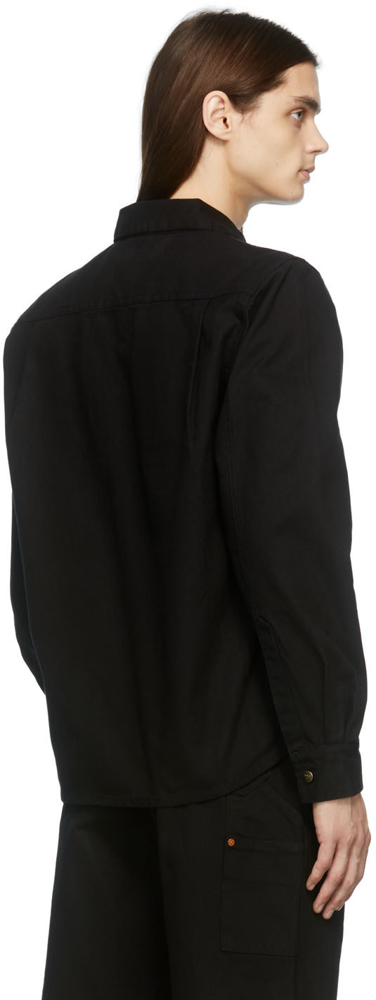 Vyner Articles - Black Vilma Worker Shirt