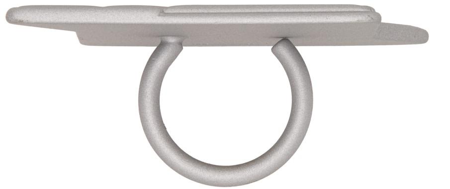 We11done - Bague chevalière argentée à logo