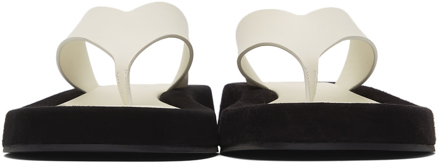 The Row - Sandales Ginza blanches