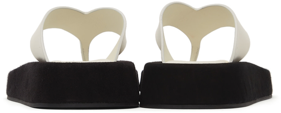 The Row - Sandales Ginza blanches