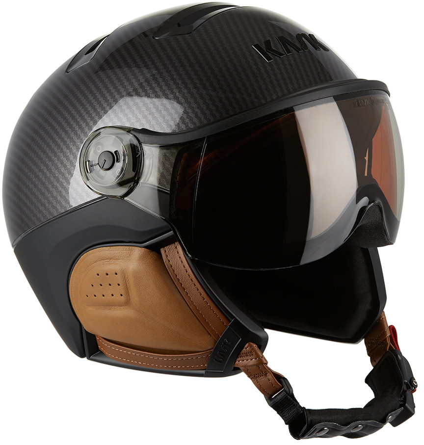 KASK - Grey & Tan Piuma R Visor Helmet