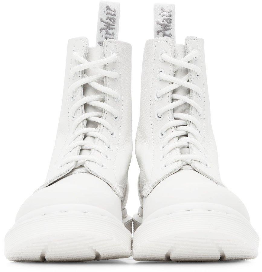 Dr. Martens - Bottes 1460 Pascal blanches