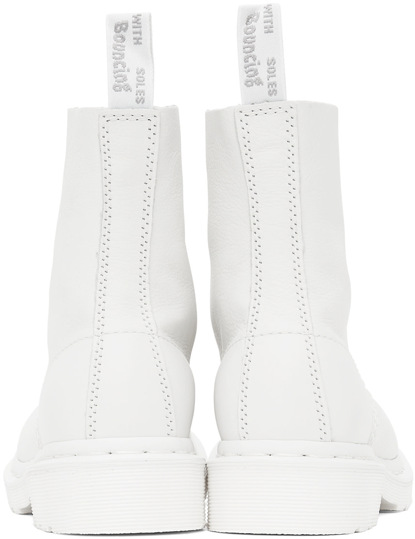 Dr. Martens - White 1460 Pascal Boots