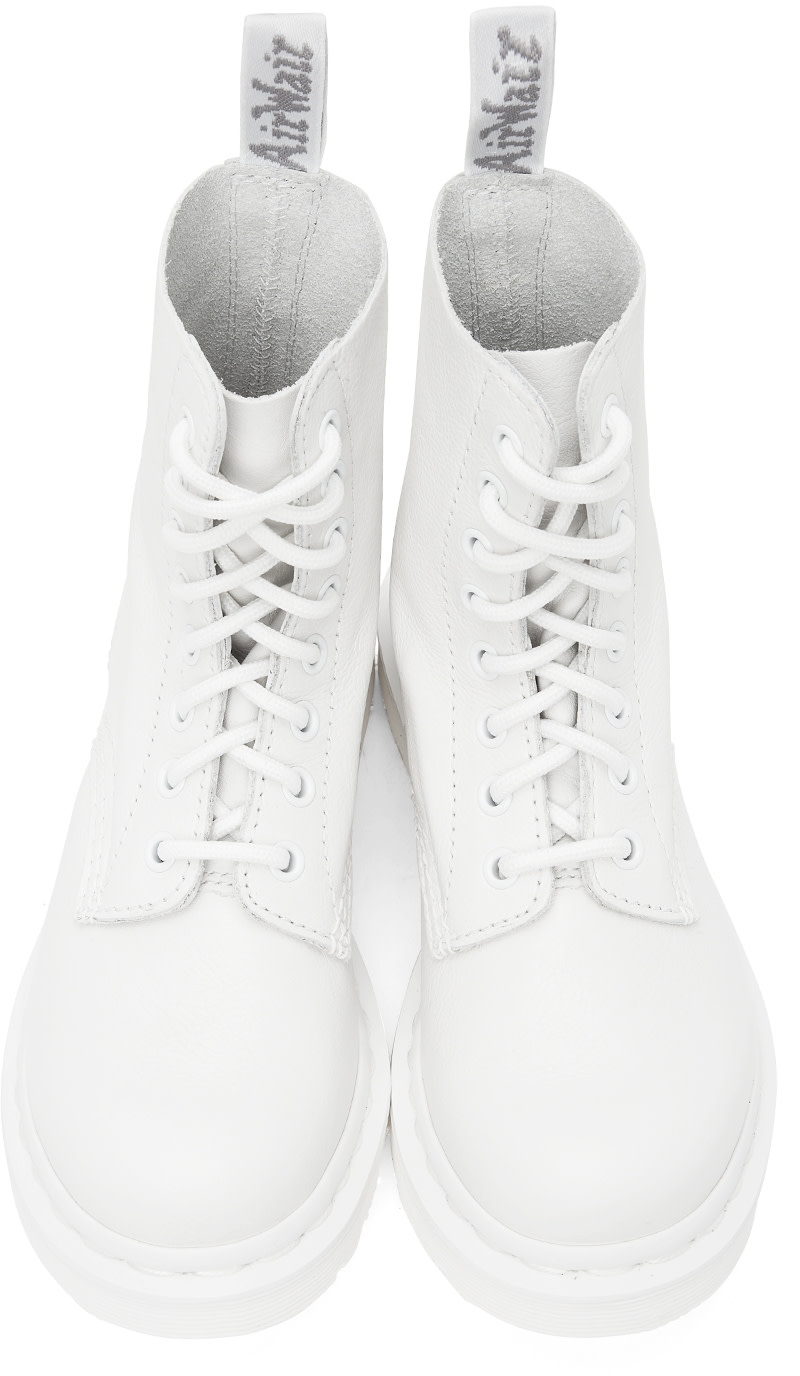 Dr. Martens - White 1460 Pascal Boots