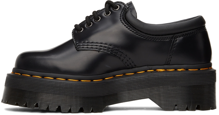 Dr. Martens - Derbys Quad noirs à plateformes