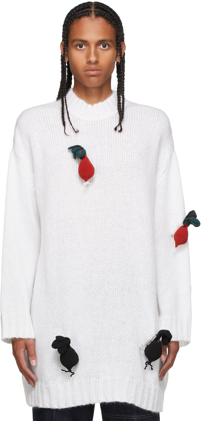JW Anderson - Off-White Radish Sweater