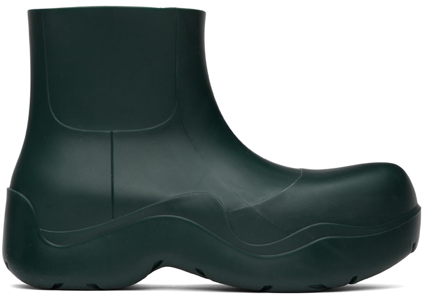 Bottega Veneta - Bottes Puddle vertes