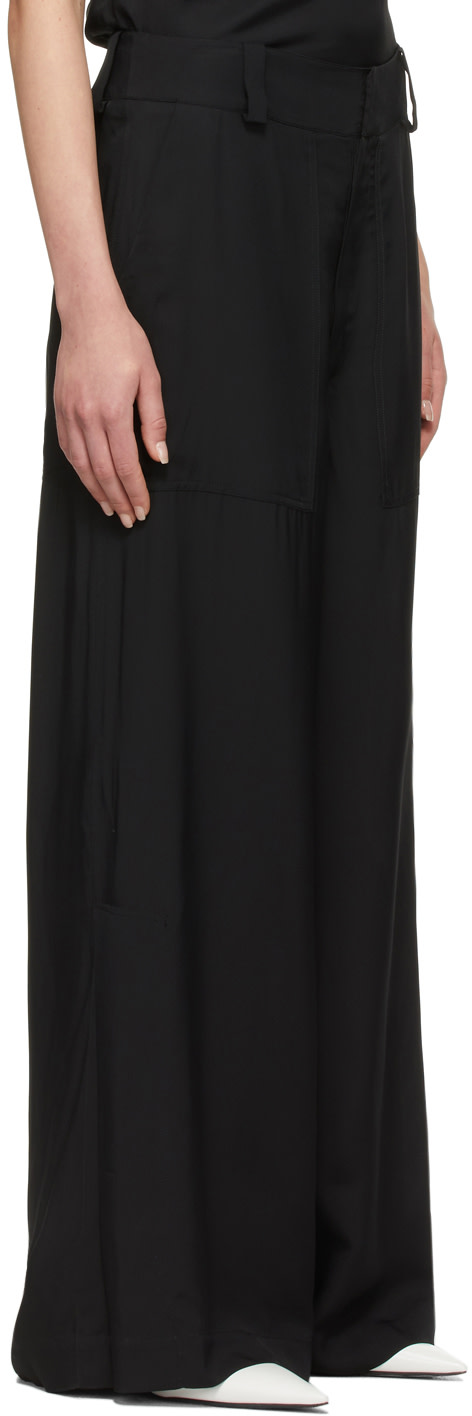 GAUCHERE - Pantalon Timber noir