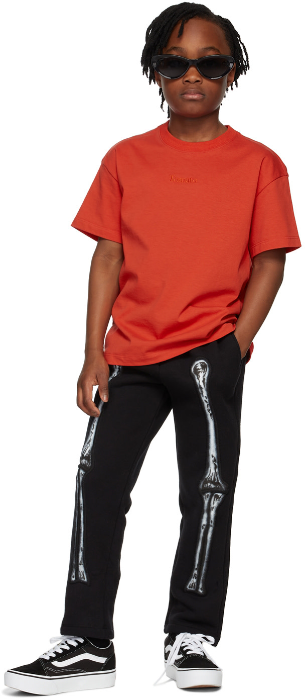 doublet - キッズ|レッド Tomato Stem Tシャツ