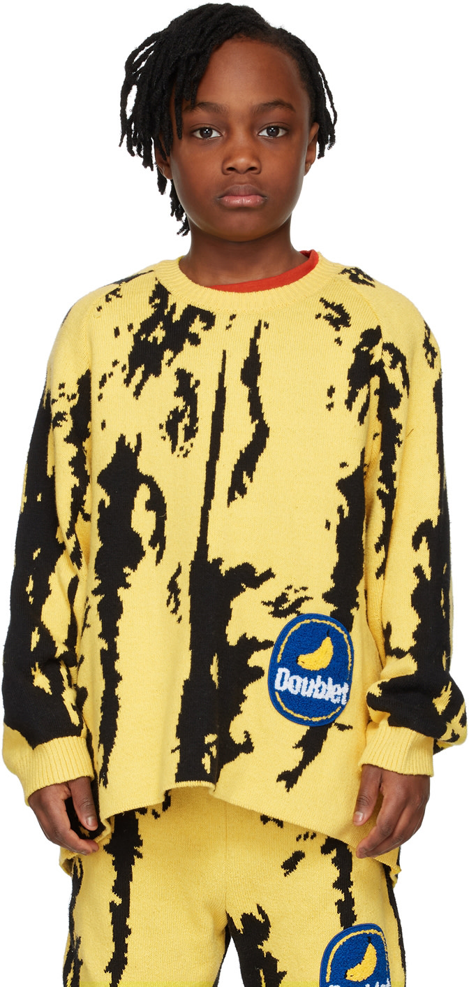 doublet - Enfant | Pull Banana jaune et noir