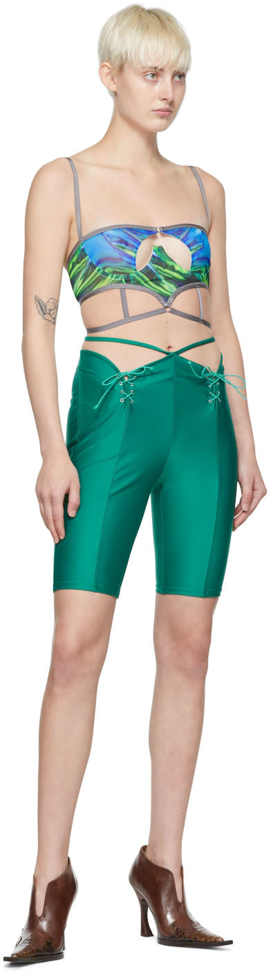 DIDU - Green Polyester Bra