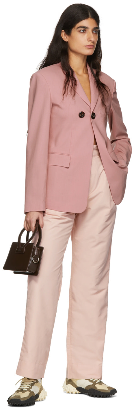 Trunk Project - Pantalon rose en polyester