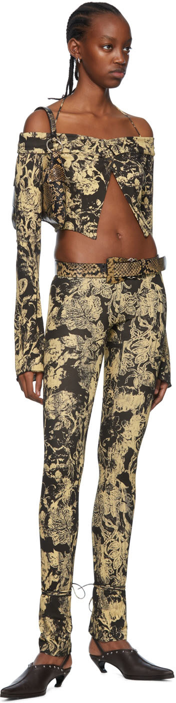 KNWLS - Pantalon Perse noir