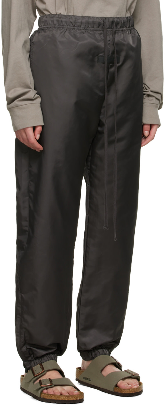Fear of God ESSENTIALS - Black Nylon Track Pants