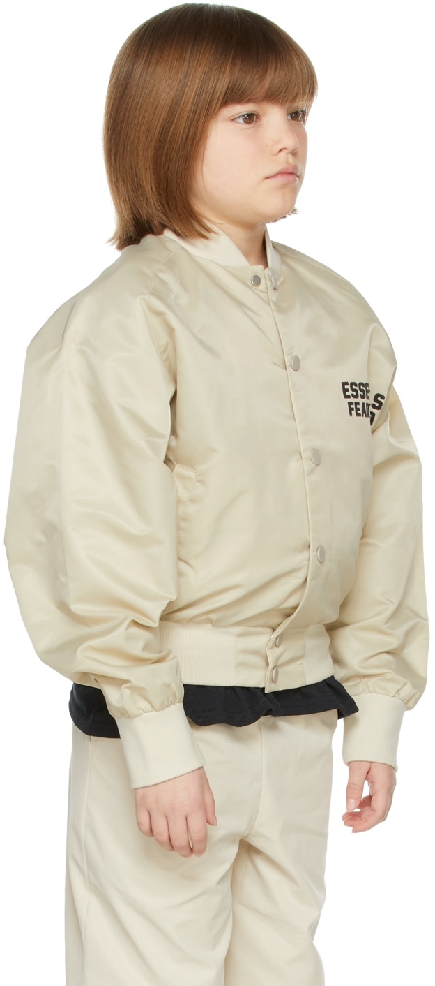 Fear of God ESSENTIALS - Enfant | Blouson de baseball beige
