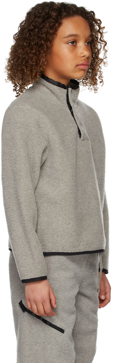 Fear of God ESSENTIALS - Enfant | Blouson gris en molleton