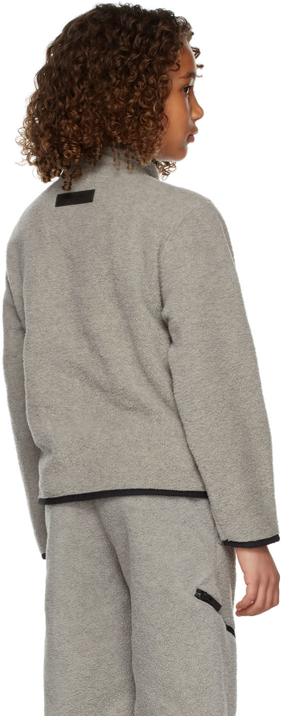 Fear of God ESSENTIALS - Enfant | Blouson gris en molleton