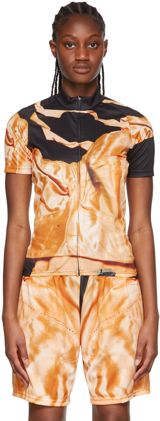 Sia Arnika - T-shirt noir en polyester