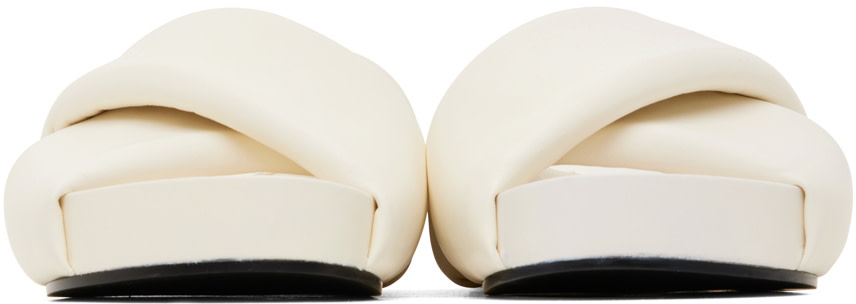 Jil Sander - Off-White Oversize Wrapped Slides