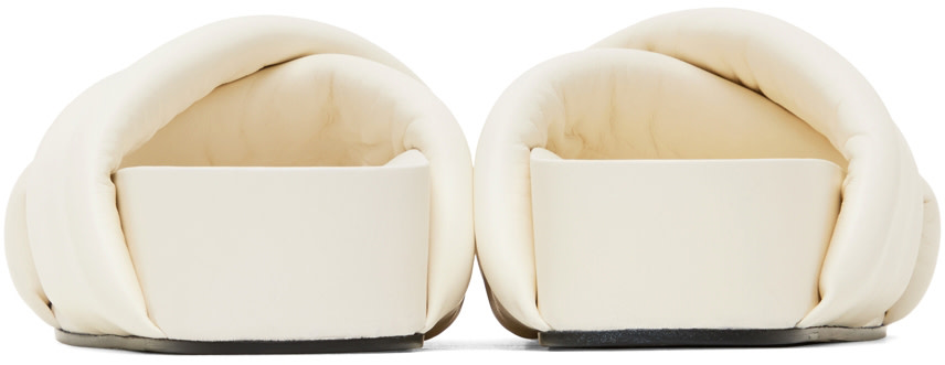 Jil Sander - Off-White Oversize Wrapped Slides