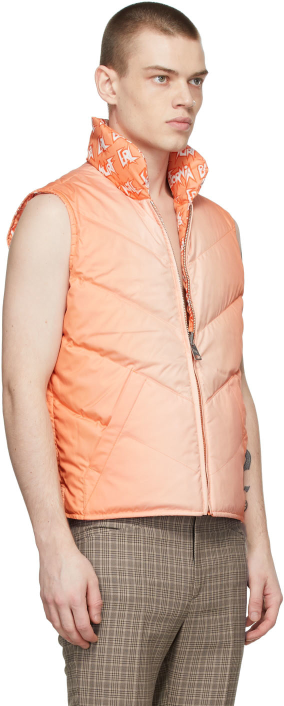 ERL - Orange Polyester Down Vest