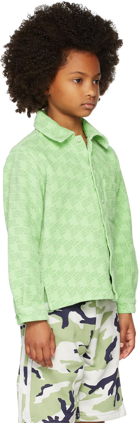 ERL - Enfant | Chemise verte à logo