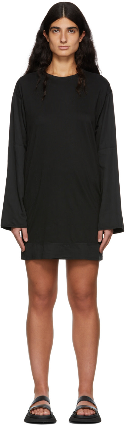 Raquel Allegra - Robe Phoebe noire