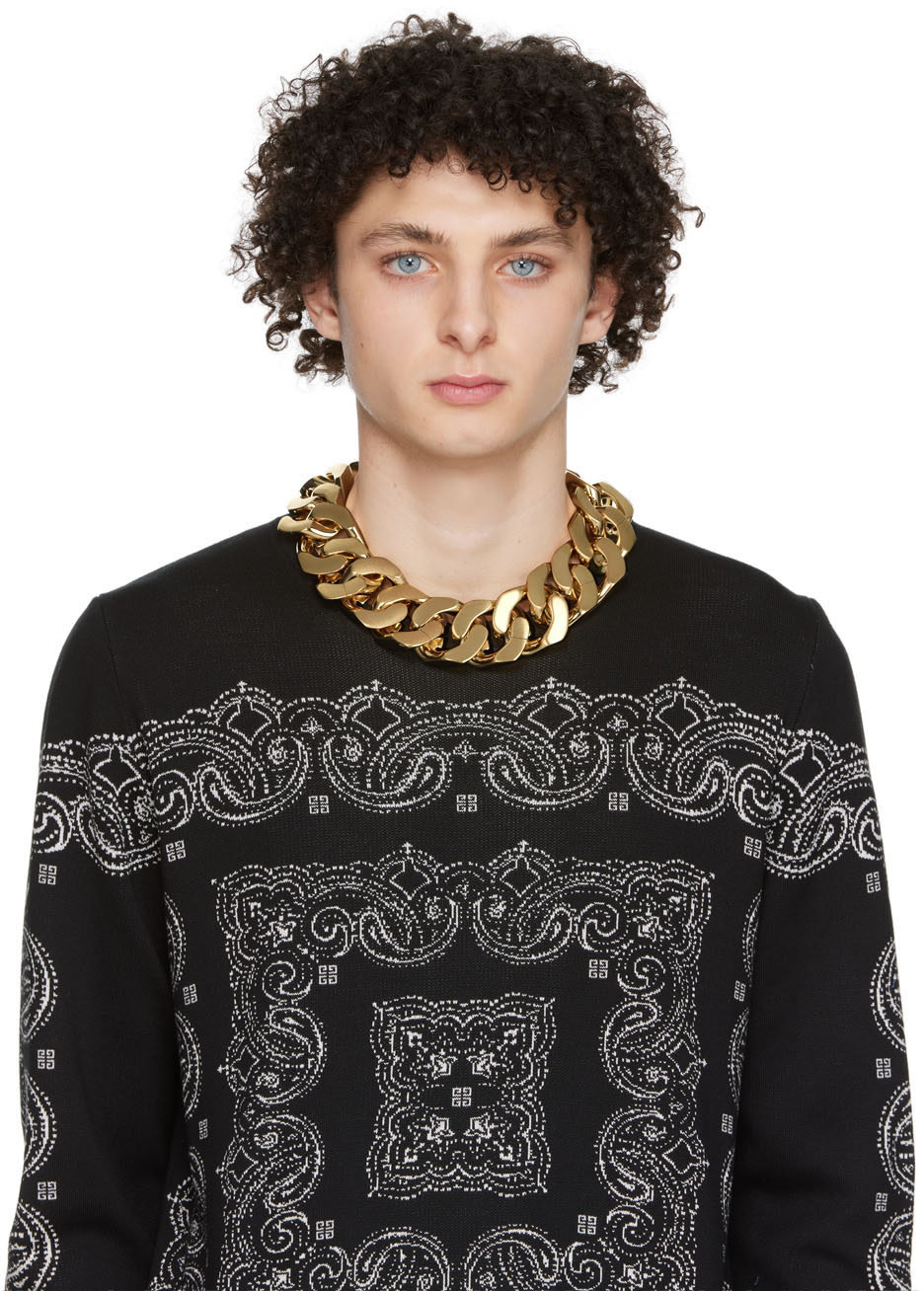 Givenchy - Grande chaîne dorée